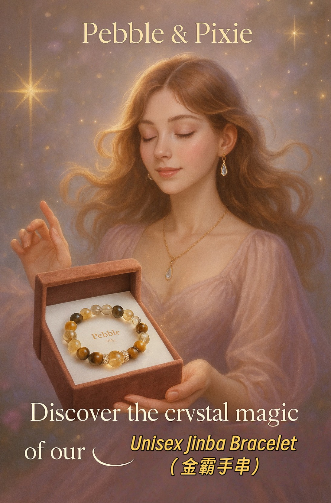 Aura of Abundance - Wealth & Fortune Jinba Crystal (金霸手串) Bracelet